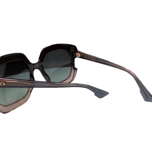 Christian Dior Oversized Square Sunglasses 7HHPR with Gradient Frames - Picture 4 of 6